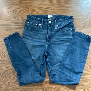 J.Crew curvy toothpick skinny jeans - 28 petite